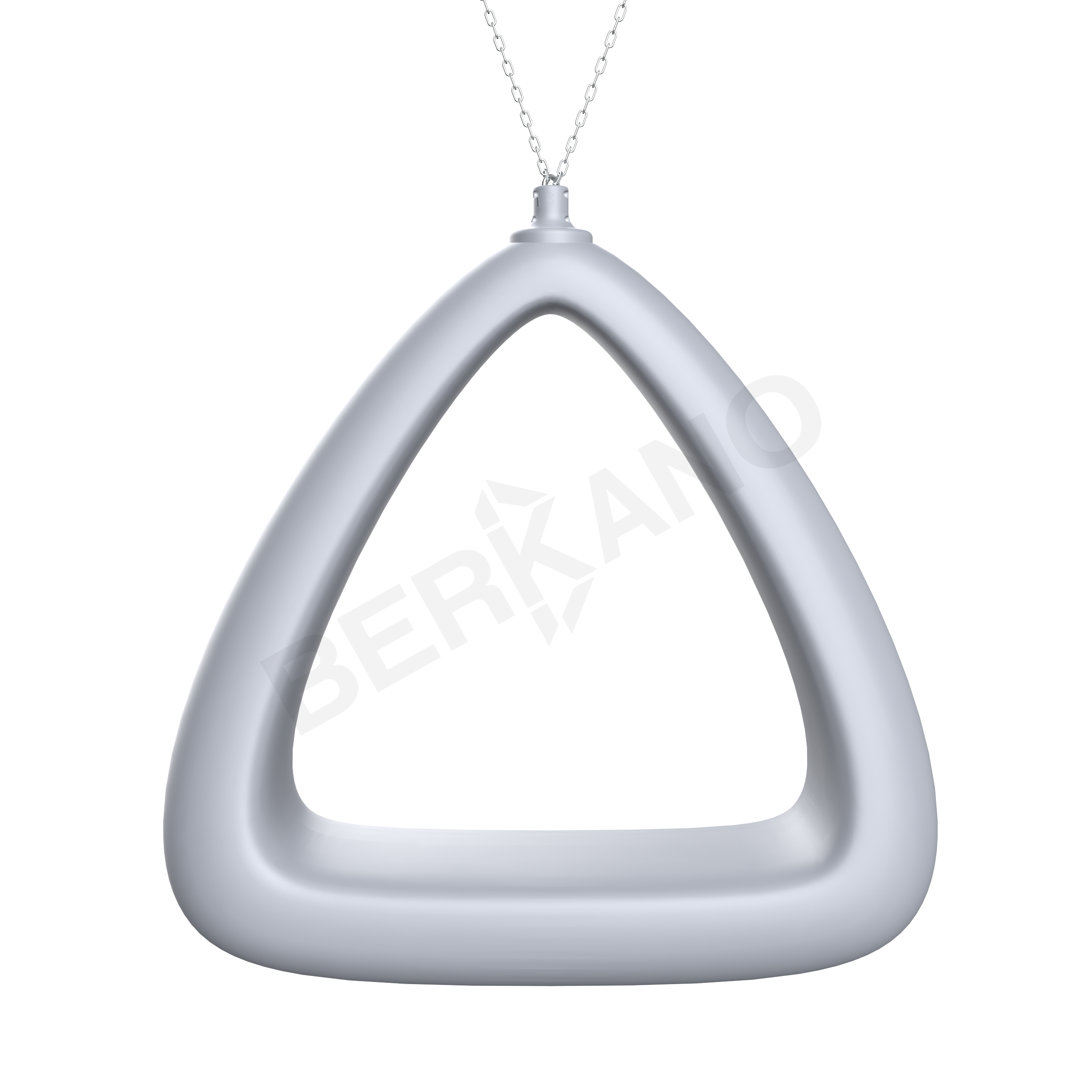 Арт-объект Moon Triangle серого цвета - фото 1