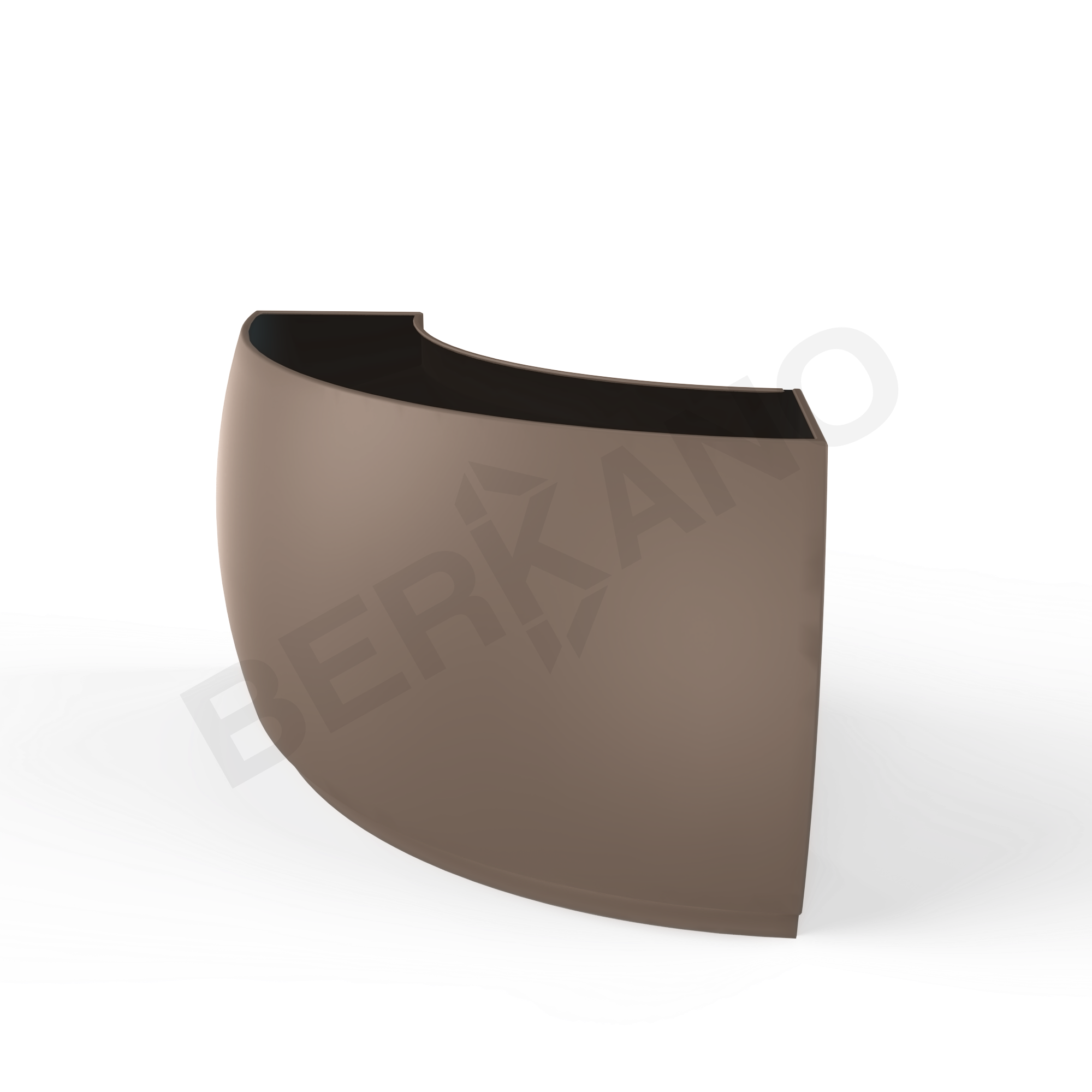 Барная стойка Grace Bar угловая кофейного цвета - фото 1