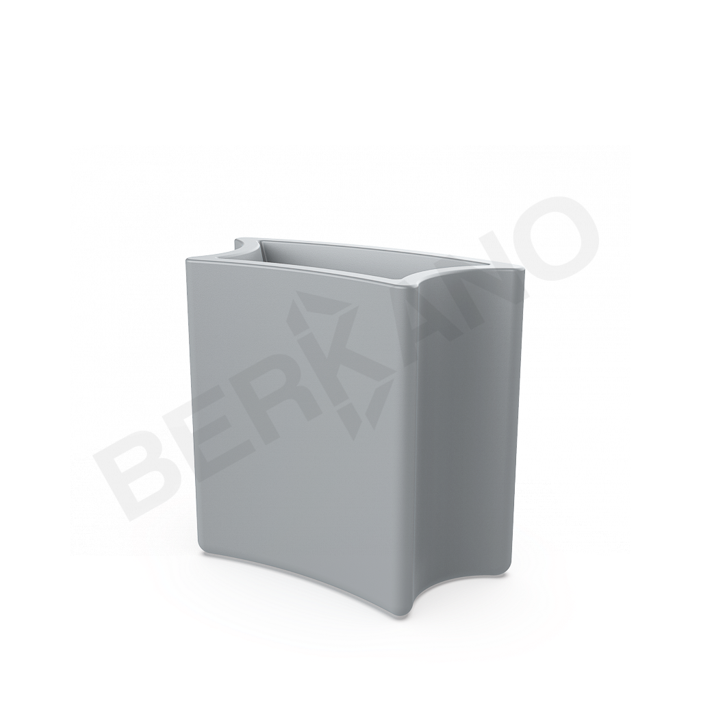 Кашпо Smoov Planter Arc DB серого цвета - фото 1