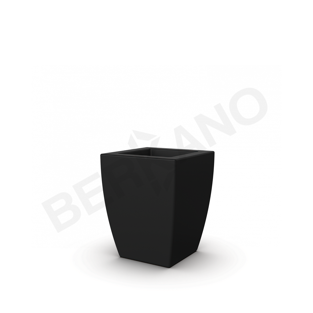 Кашпо Tenero 40 DB черного цвета - фото 1