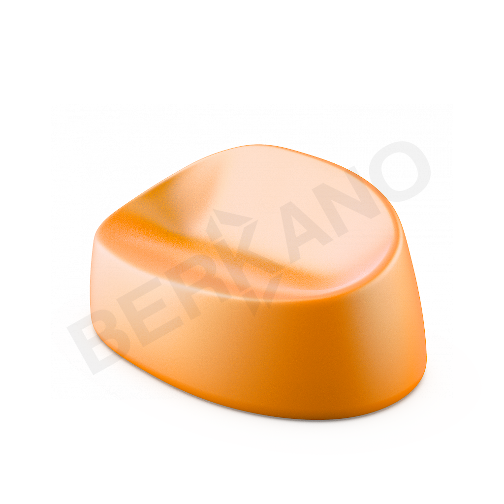 Диван Smoov оранжевого цвета - фото 1