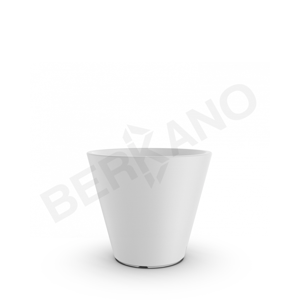 Кашпо Bliss 42 DB белого цвета - фото 1