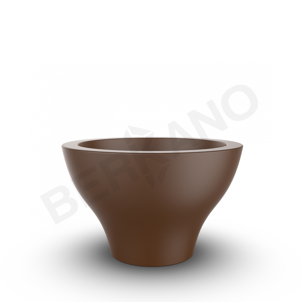 Кашпо Vetro 50 коричневого цвета - фото 1