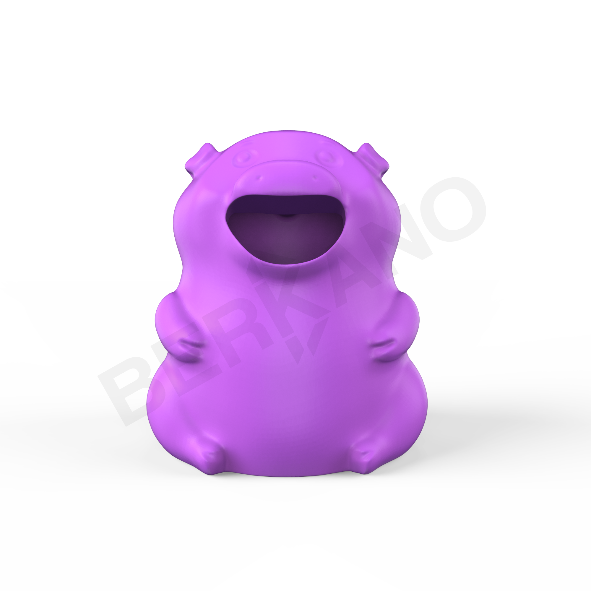 Урна детская BERKANO Piggy сиреневого цвета - фото 1