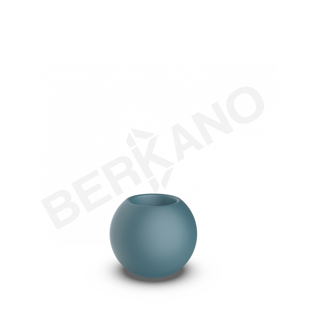 Кашпо Terra 30 бирюзового цвета - фото 1