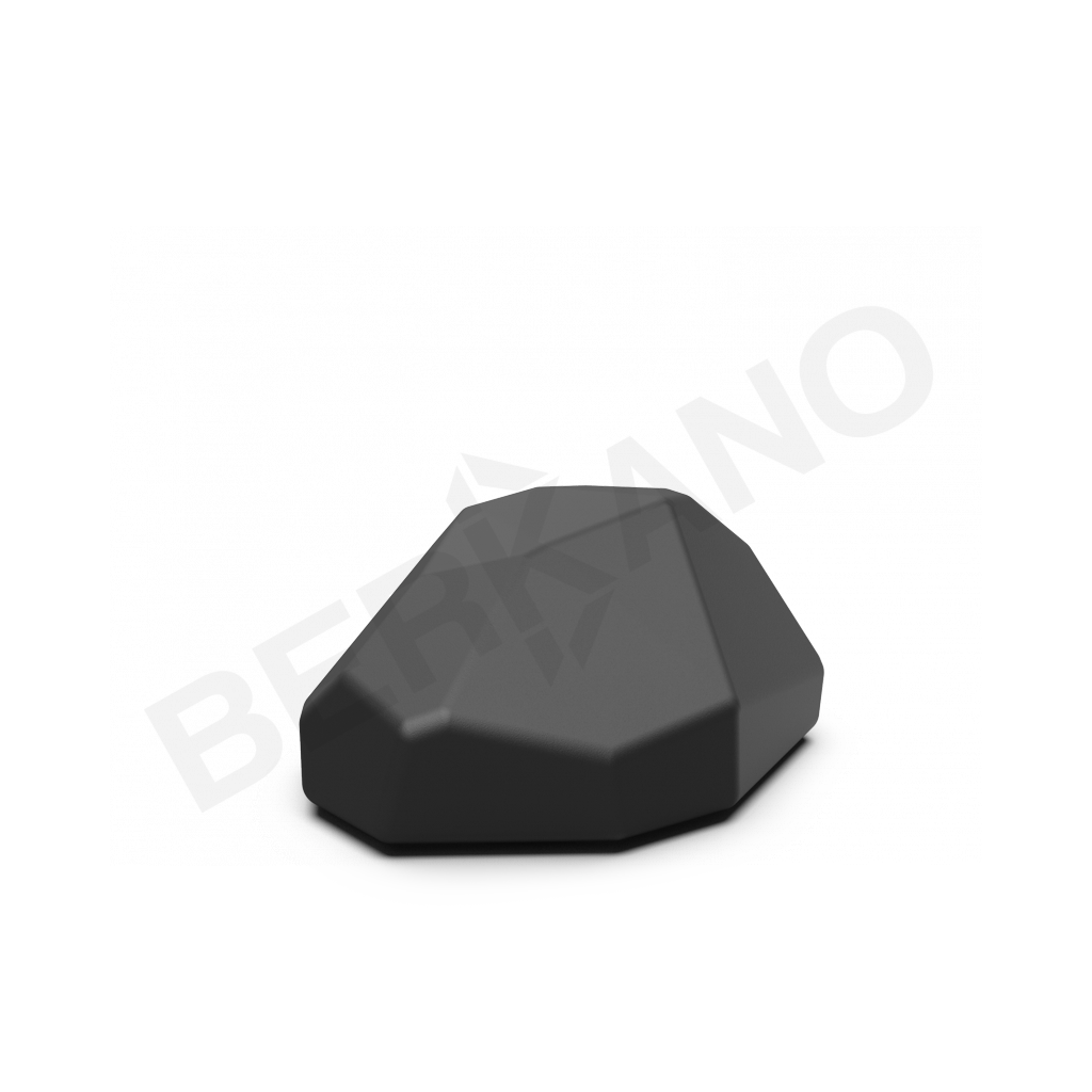 Светильник Polystone 30 черного цвета - фото 1