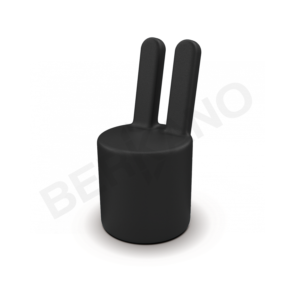 Детский стул Boony черного цвета - фото 1