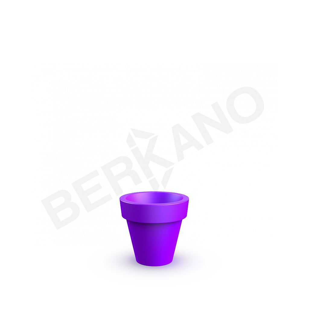 Кашпо classic 45 DB сиреневого цвета - фото 1