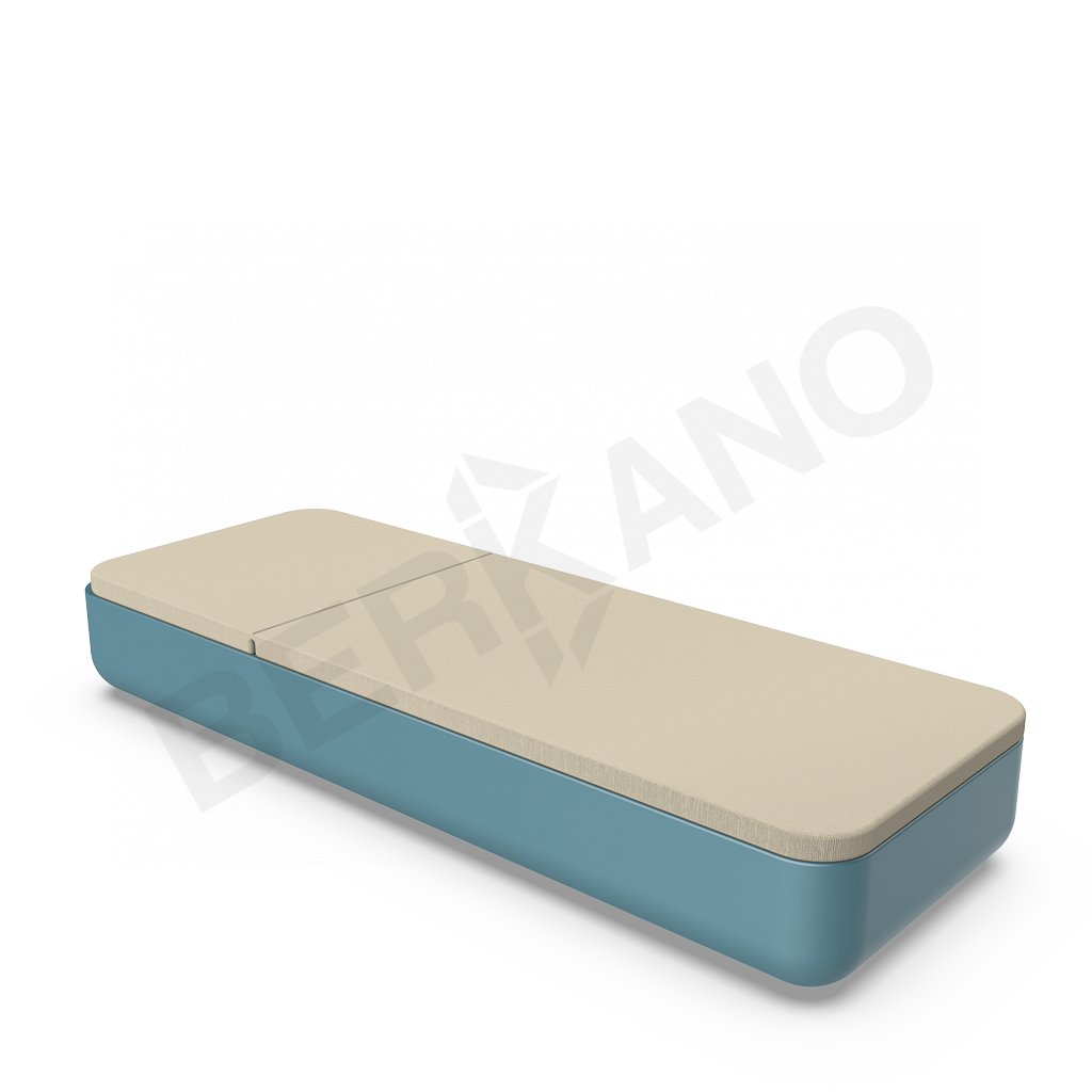 Шезлонг Grace бирюзового цвета / аксессуар бежевого цвета - фото 2