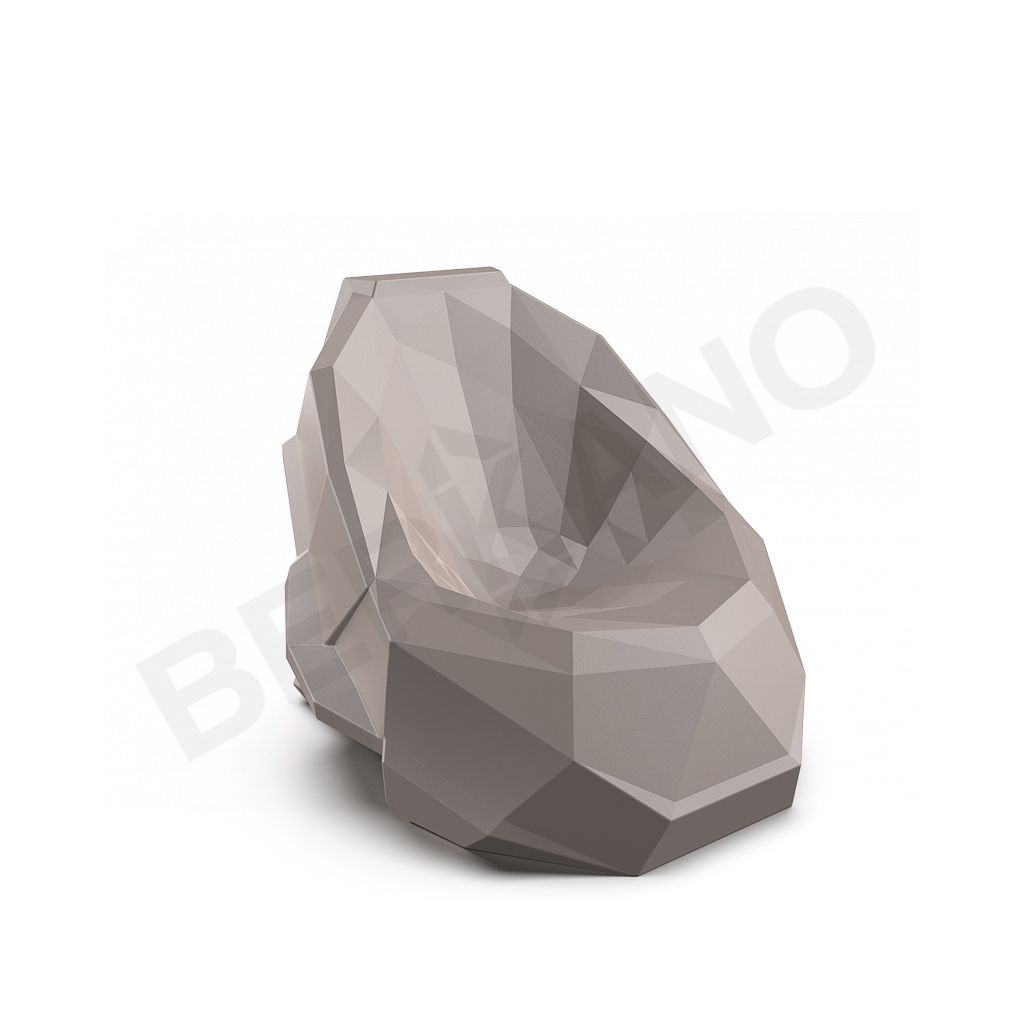 Кресло Skull кофейного цвета - фото 2