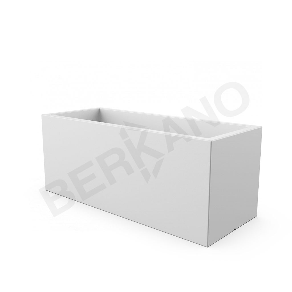 Кашпо Cubric 150*60 DB белого цвета