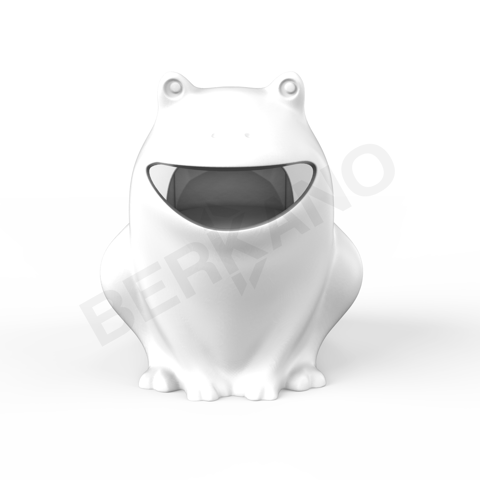 Урна детская BERKANO Frog белого цвета