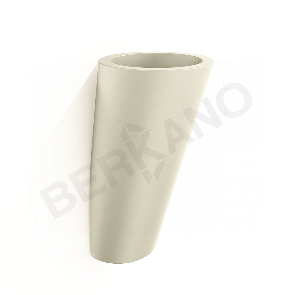 Кашпо Parette 90 DB бежевого цвета - фото 1