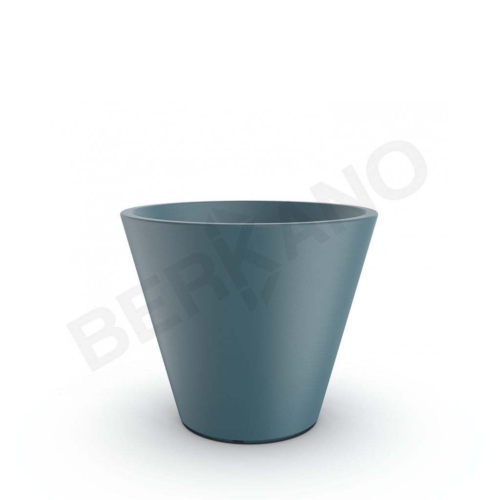 Кашпо Bliss 50 бирюзового цвета - фото 1