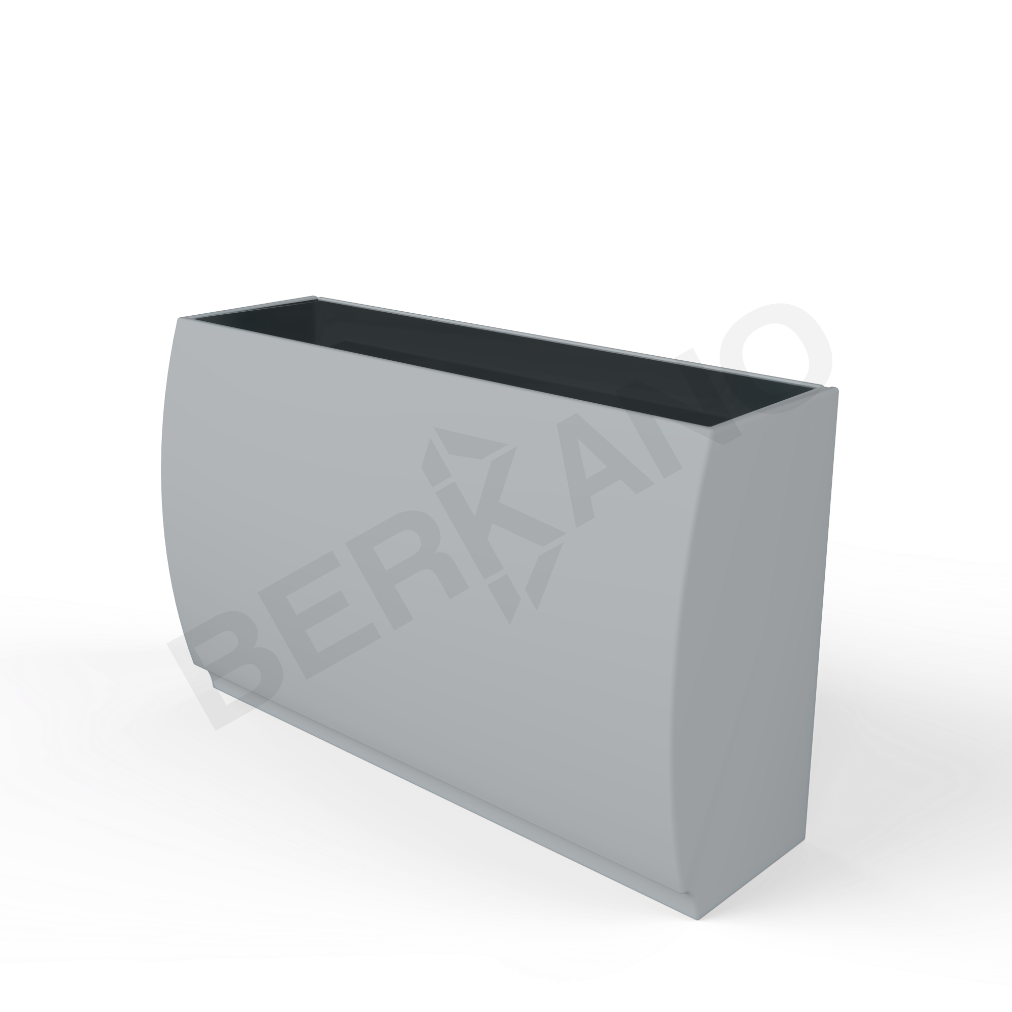 Барная стойка Grace Bar прямая серого цвета - фото 1