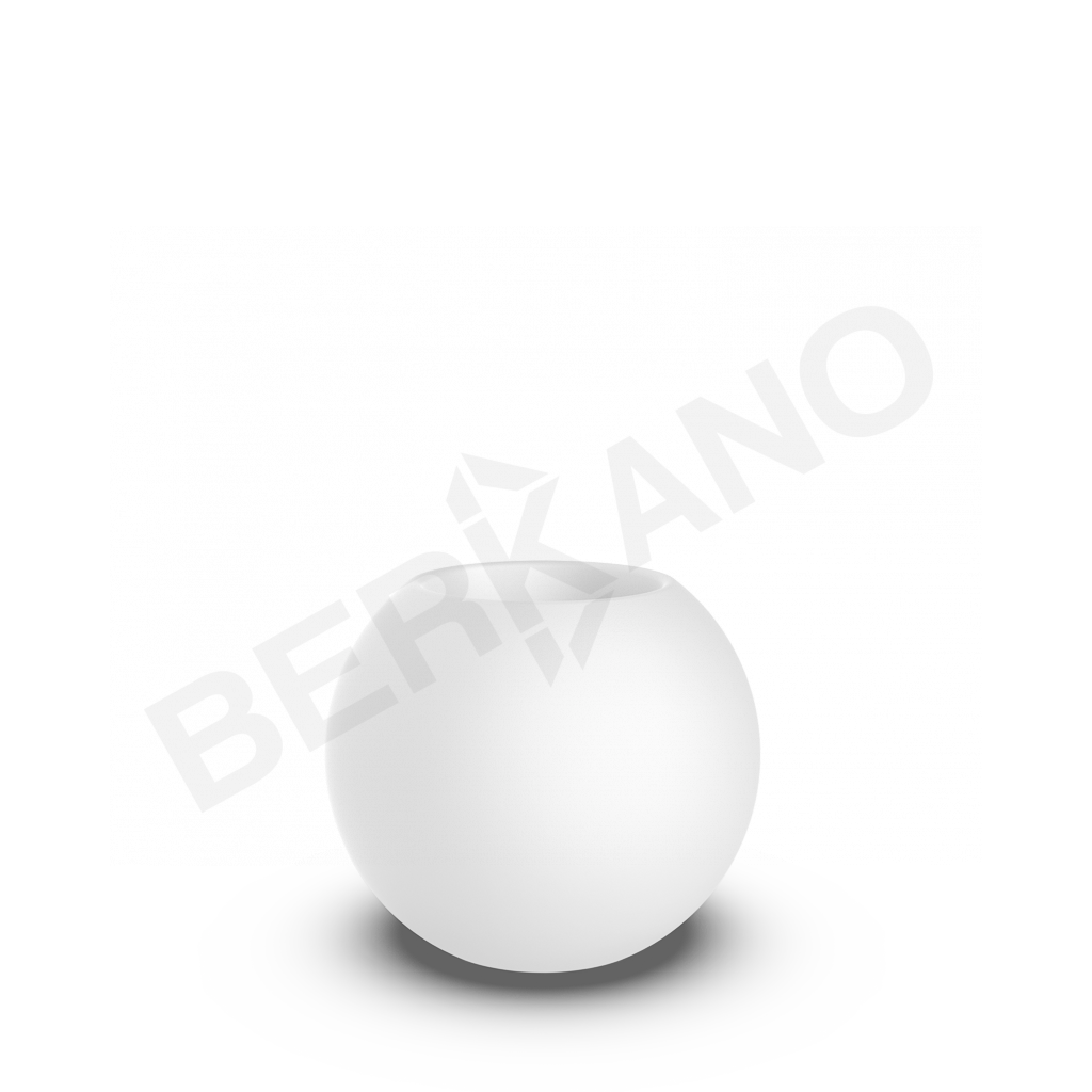 Кашпо Terra 50 DB белого цвета