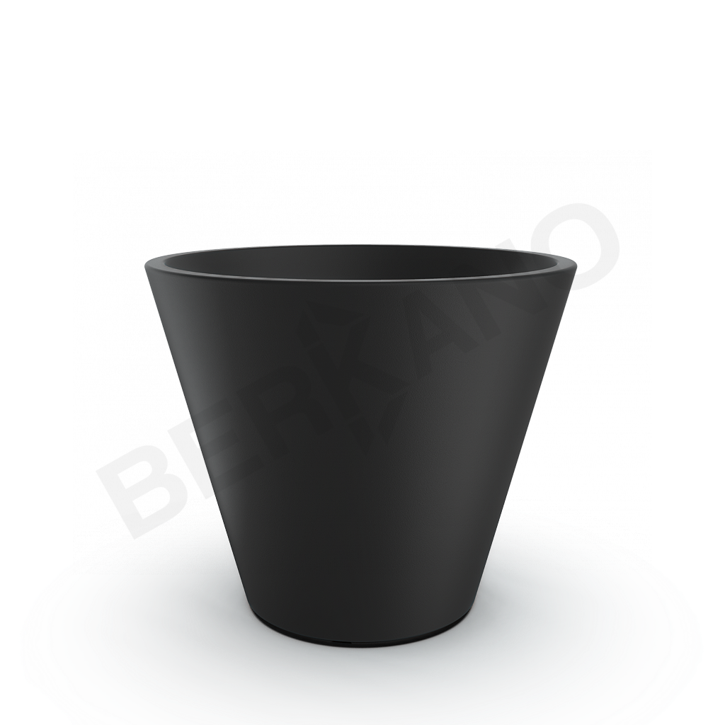 Кашпо Bliss 65 DB черного цвета - фото 1