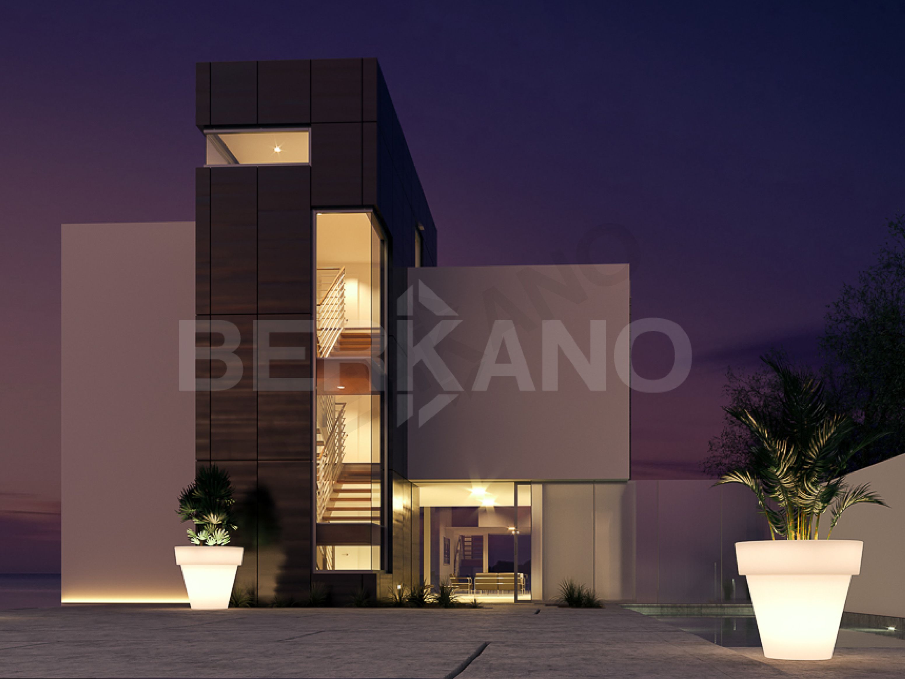 Кашпо classic 150 кофейного цвета - фото 5