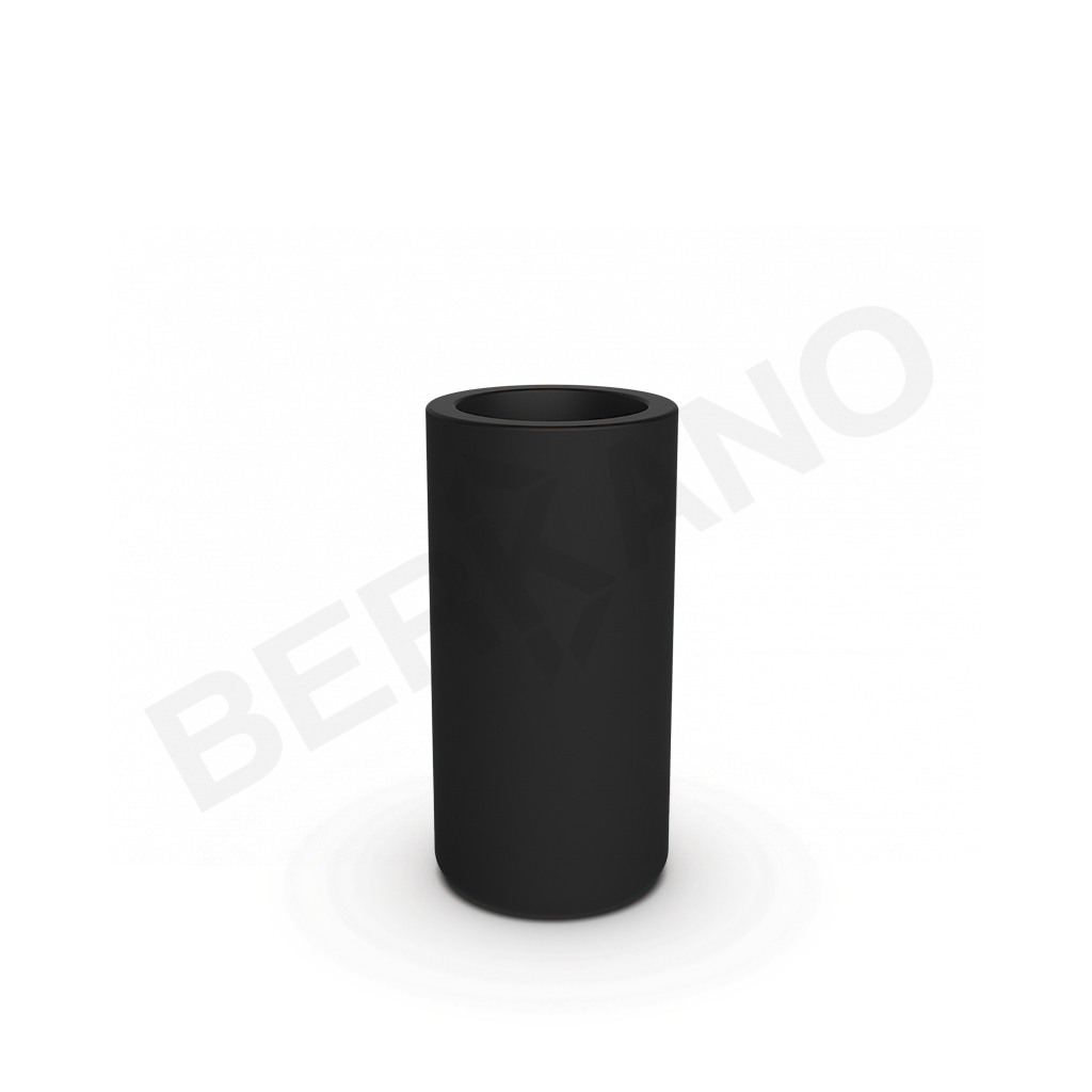 Кашпо Smoov Planter Cylinder DB черного цвета - фото 1