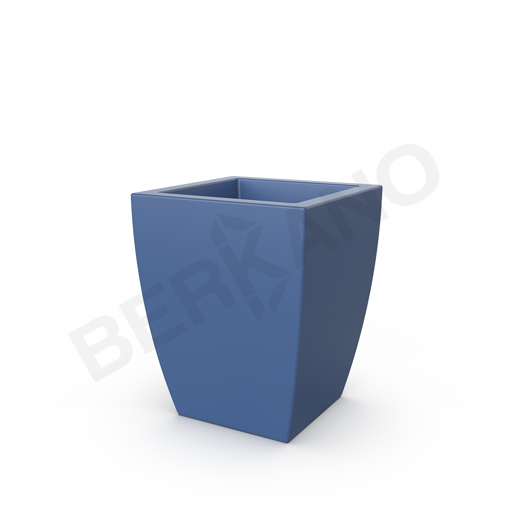 Кашпо Tenero 60 синего цвета - фото 1