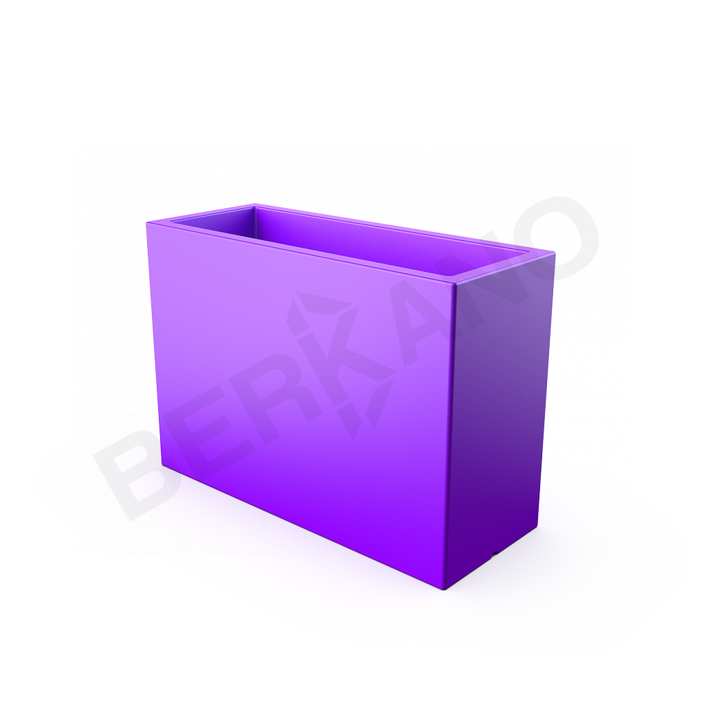 Кашпо Cubric 100*70 DB сиреневого цвета - фото 1
