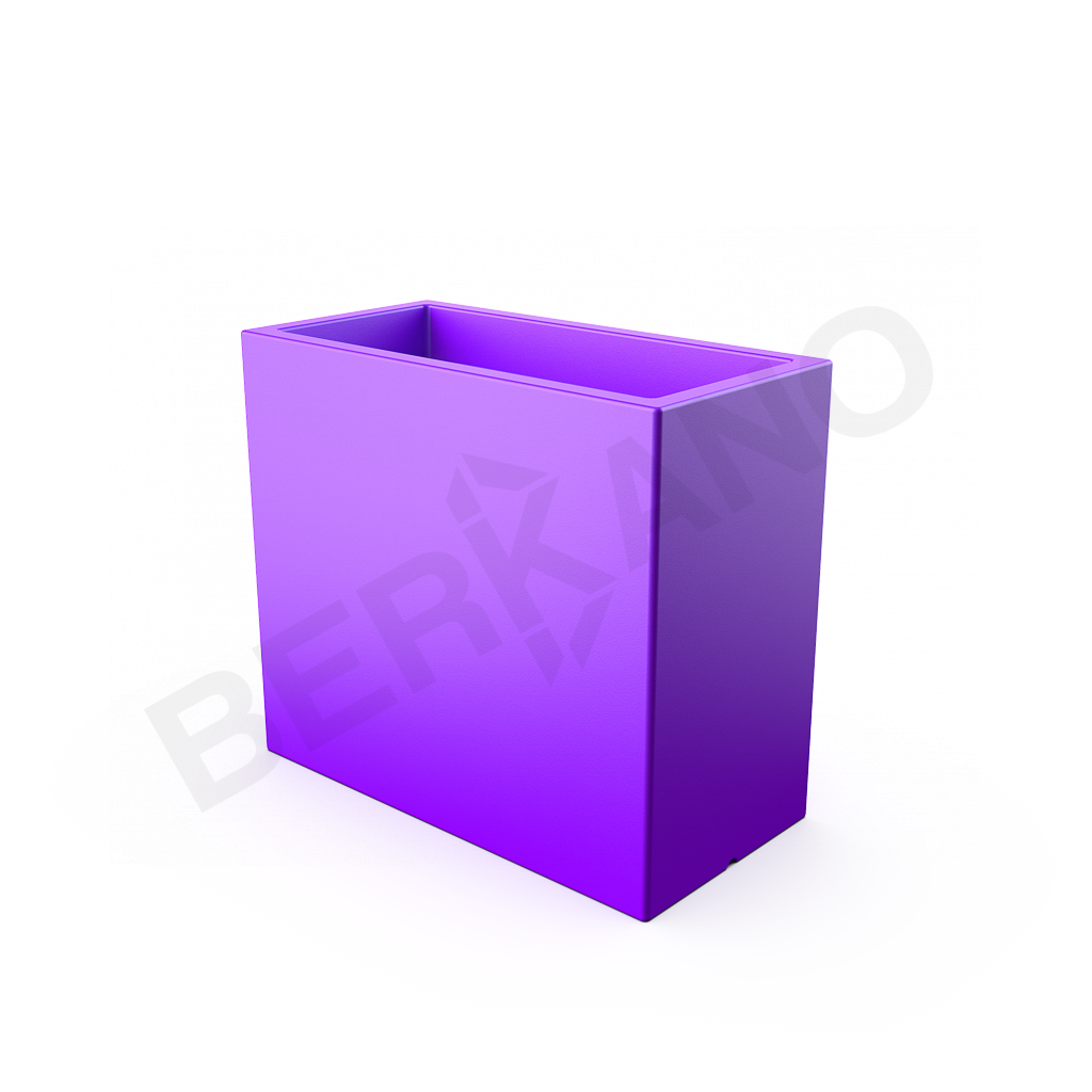 Кашпо Cubric 70*80 DB сиреневого цвета - фото 1