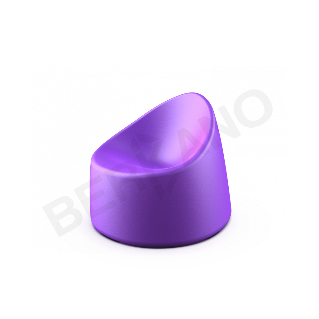 Кресло Smoov сиреневого цвета - фото 1