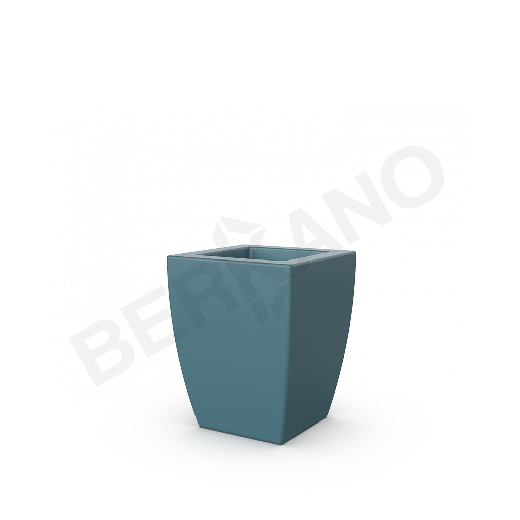 Кашпо Tenero 40 бирюзового цвета - фото 1