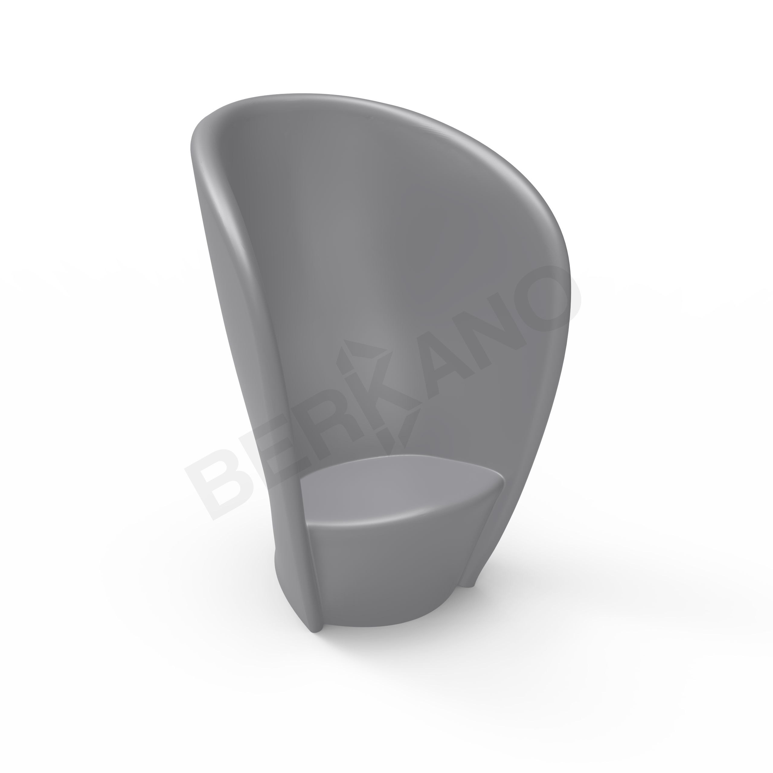 Кресло Harmony графитового цвета - фото 1