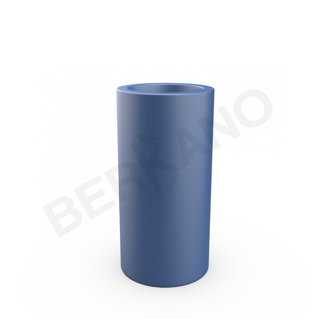 Кашпо Cilindro 80 DB синего цвета - фото 1
