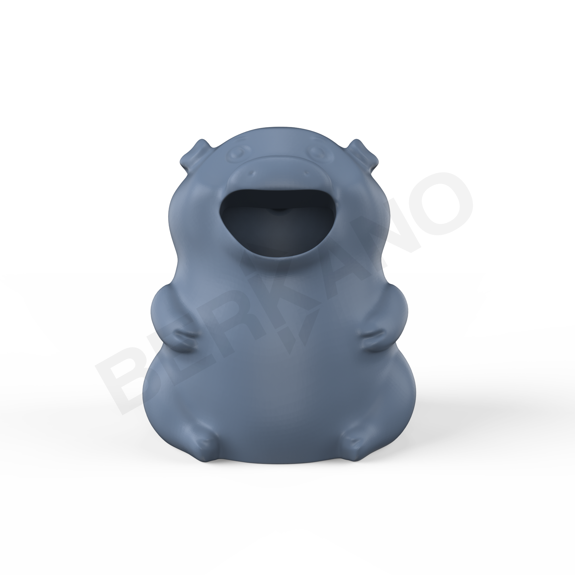 Урна детская BERKANO Piggy синего цвета - фото 1