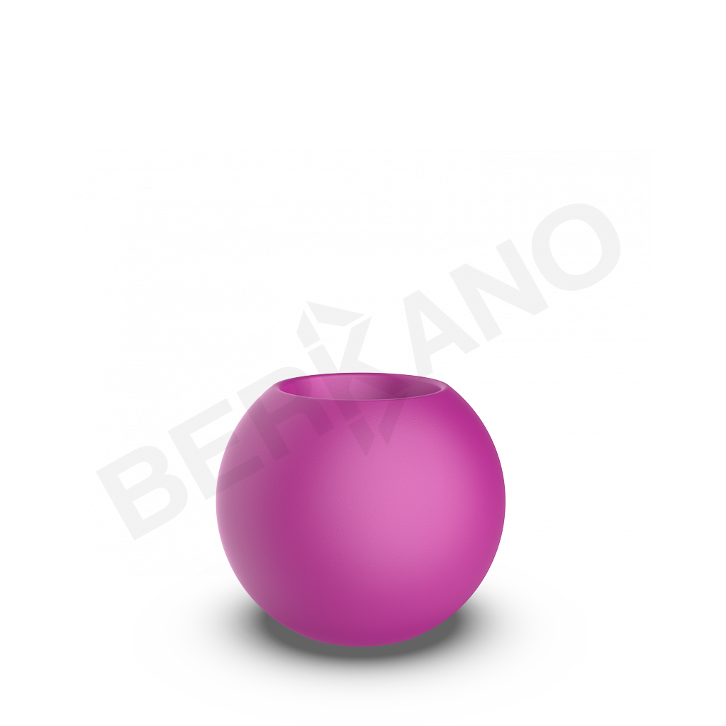 Кашпо Terra 50 DB фиолетового цвета - фото 1