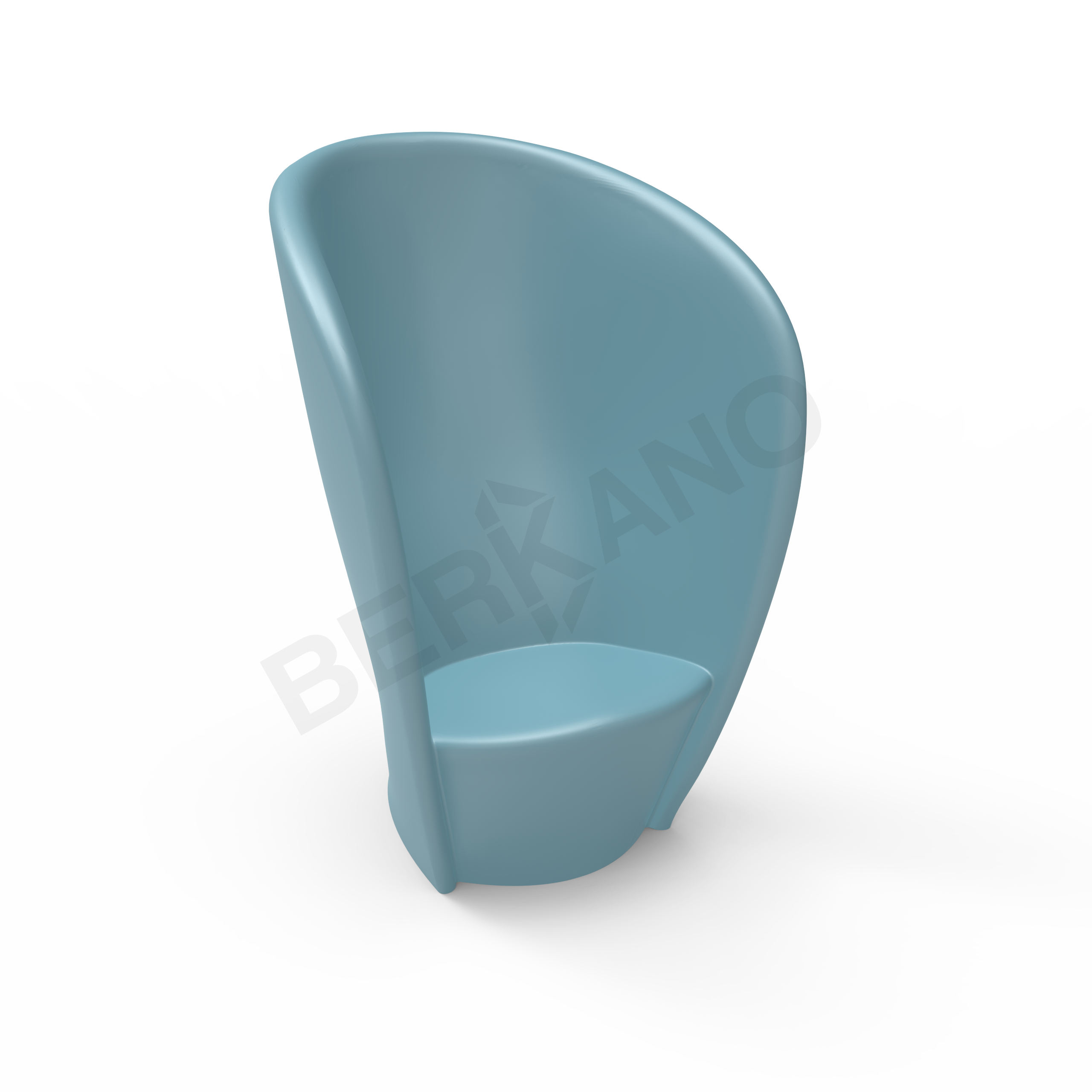Кресло Harmony бирюзового цвета - фото 1