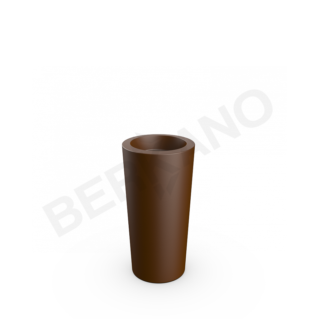 Кашпо Keila 70 DB коричневого цвета - фото 1