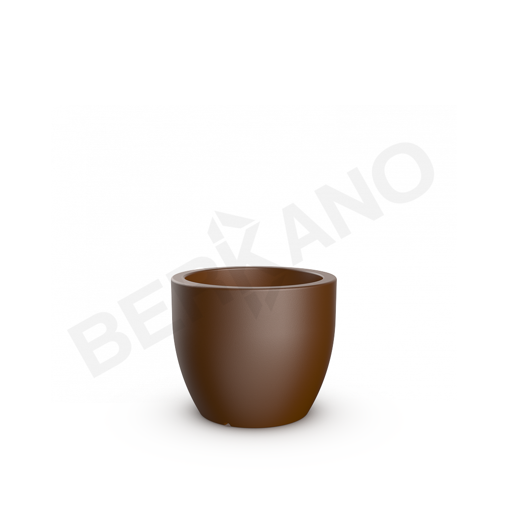 Кашпо Tigel 35 коричневого цвета - фото 1
