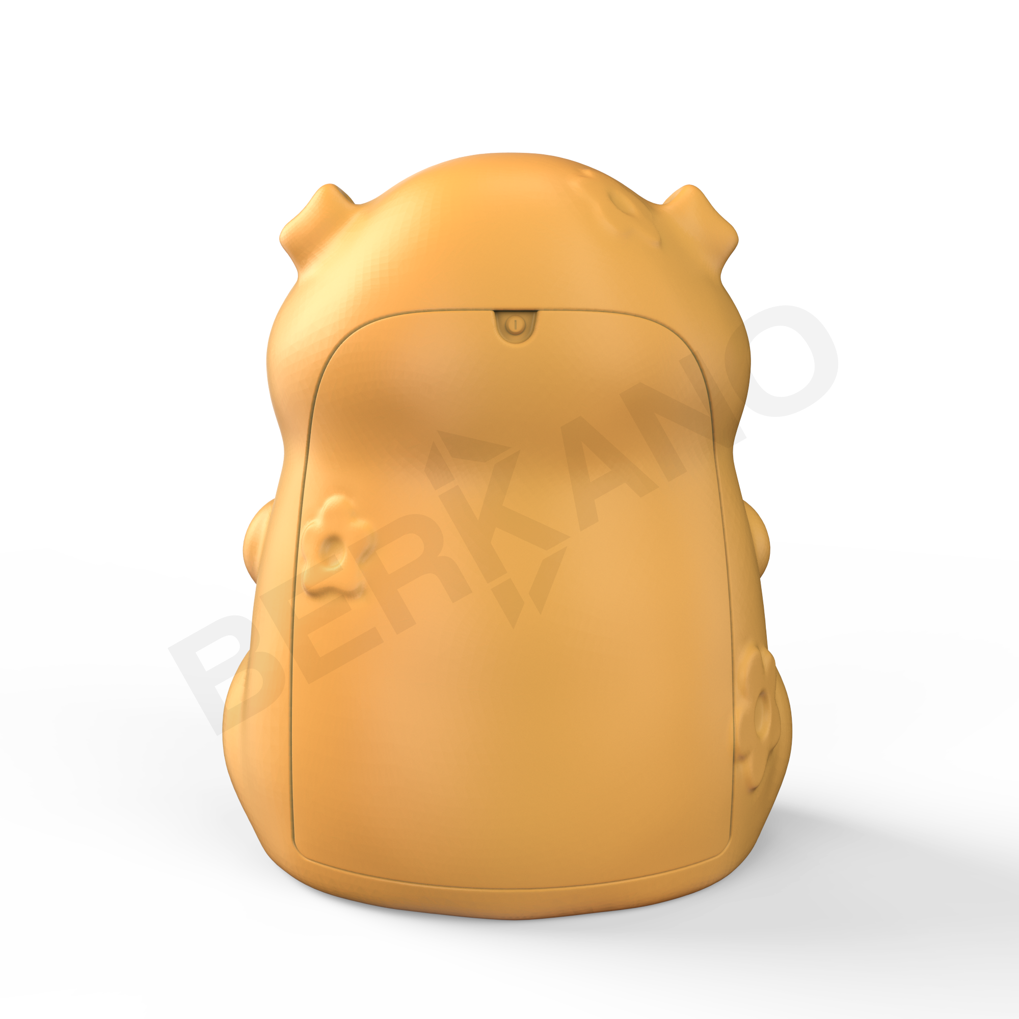 Урна детская BERKANO Piggy оранжевого цвета - фото 2