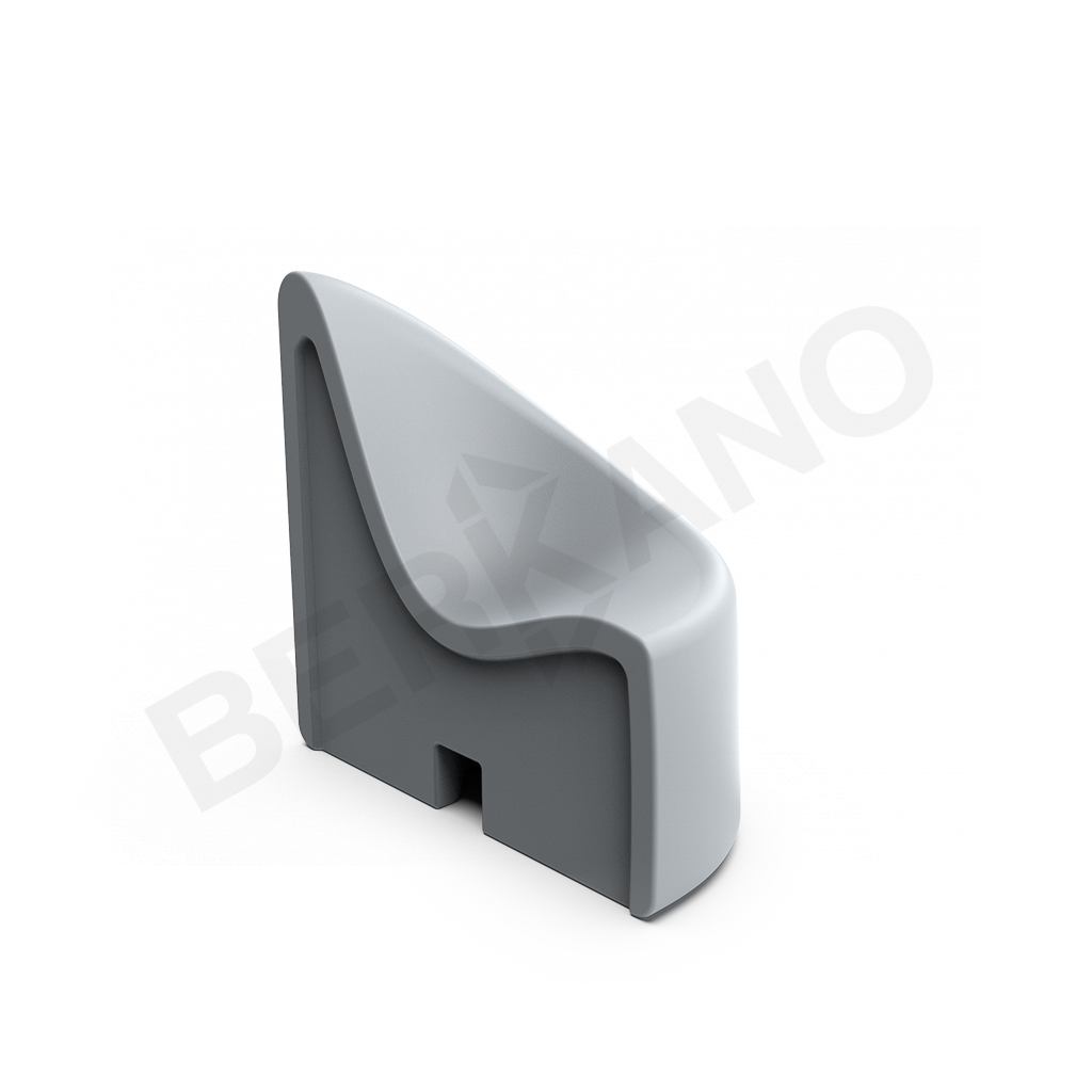 Диван Smoov Left Concrete Gray - фото 1