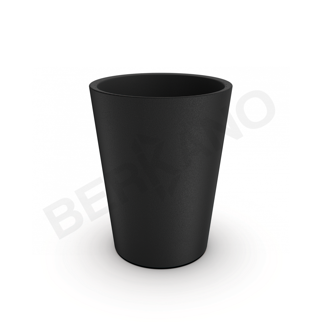 Кашпо Bloom 50 DB черного цвета - фото 1