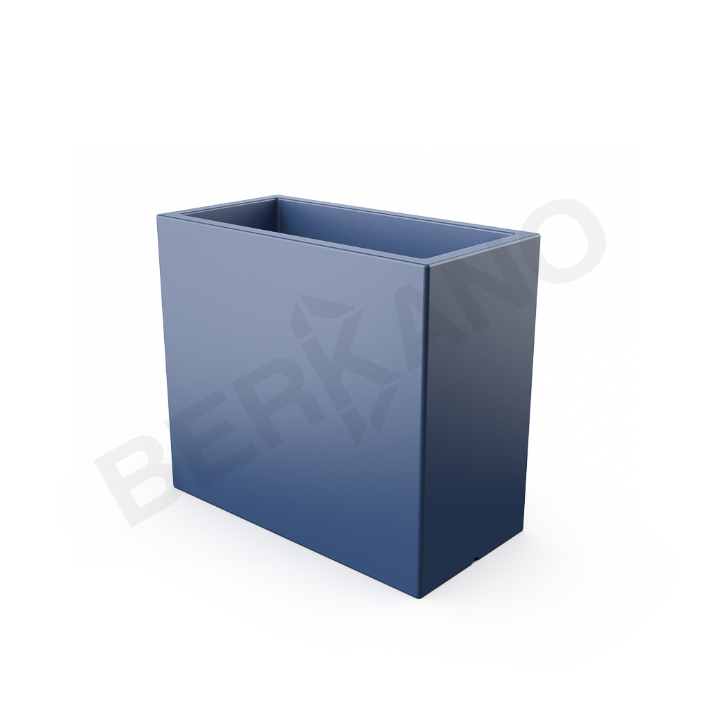 Кашпо Cubric 70*80 DB синего цвета - фото 1
