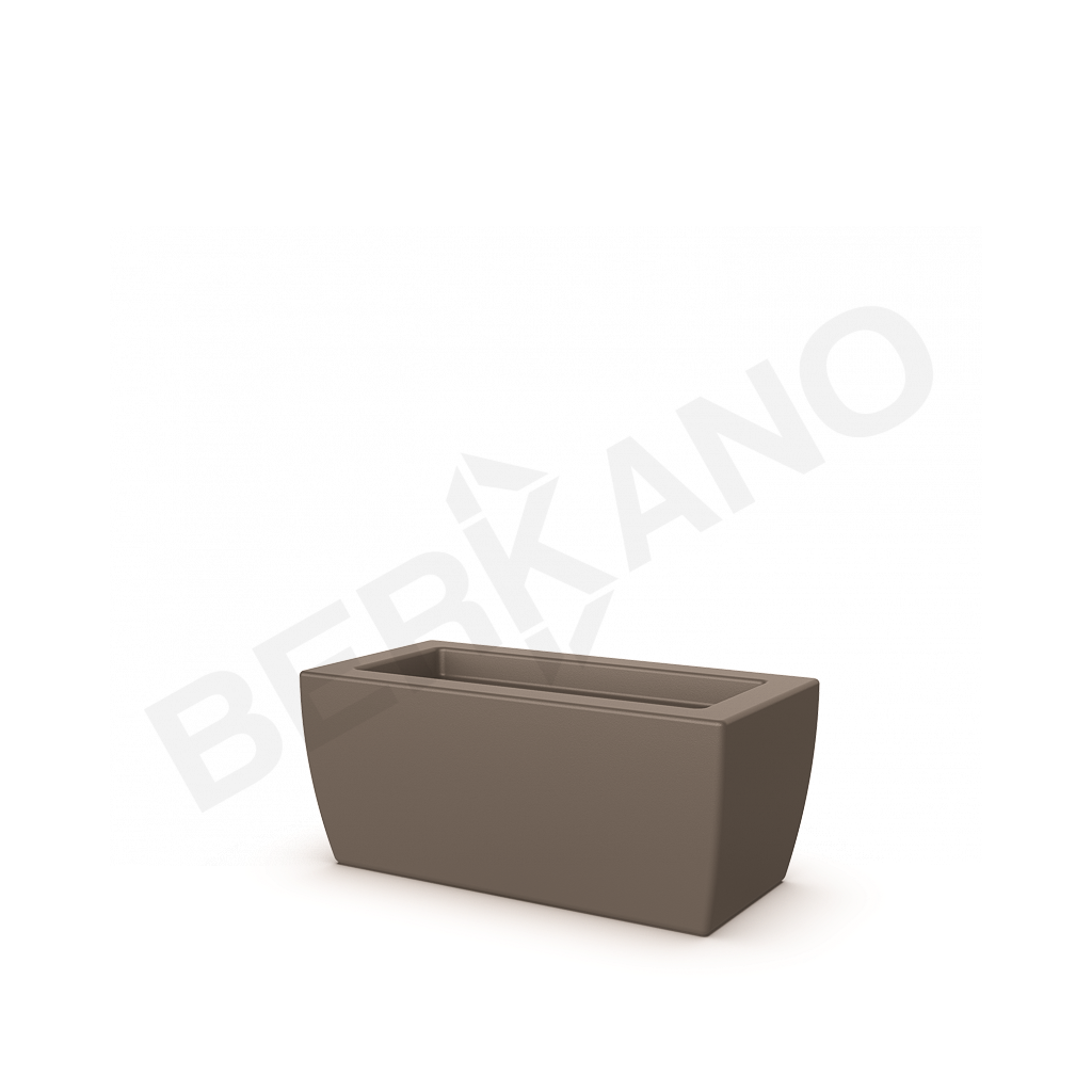 Кашпо Tenero 25 DB кофейного цвета - фото 1