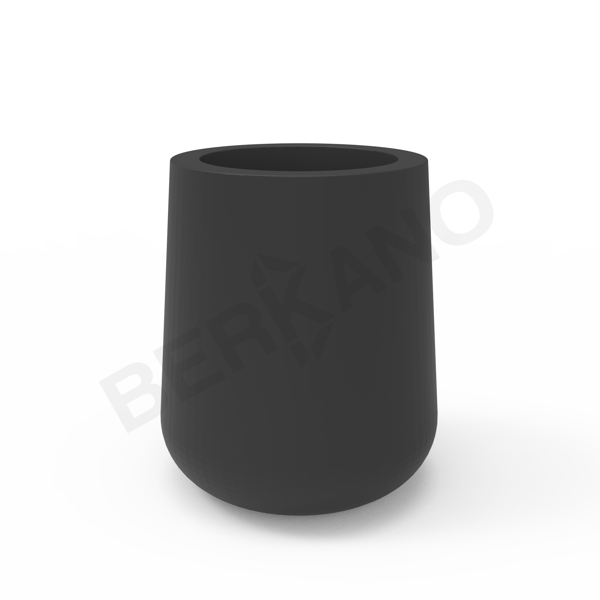 Кашпо Grace planter 75 DB черного цвета - фото 1