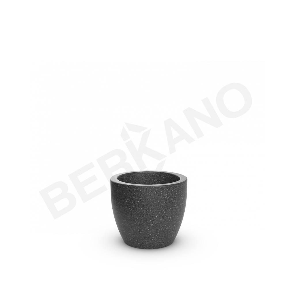 Кашпо Tigel 27 цвета черный гранит - фото 1