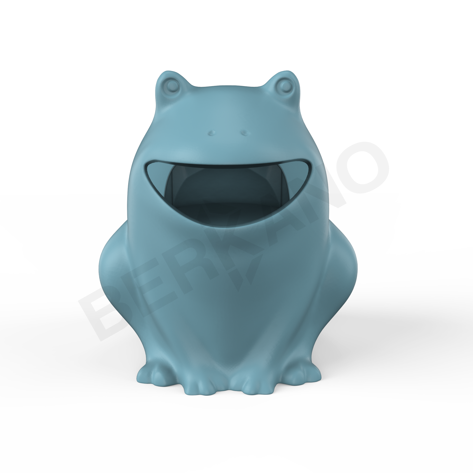 Урна детская BERKANO Frog бирюзового цвета - фото 1