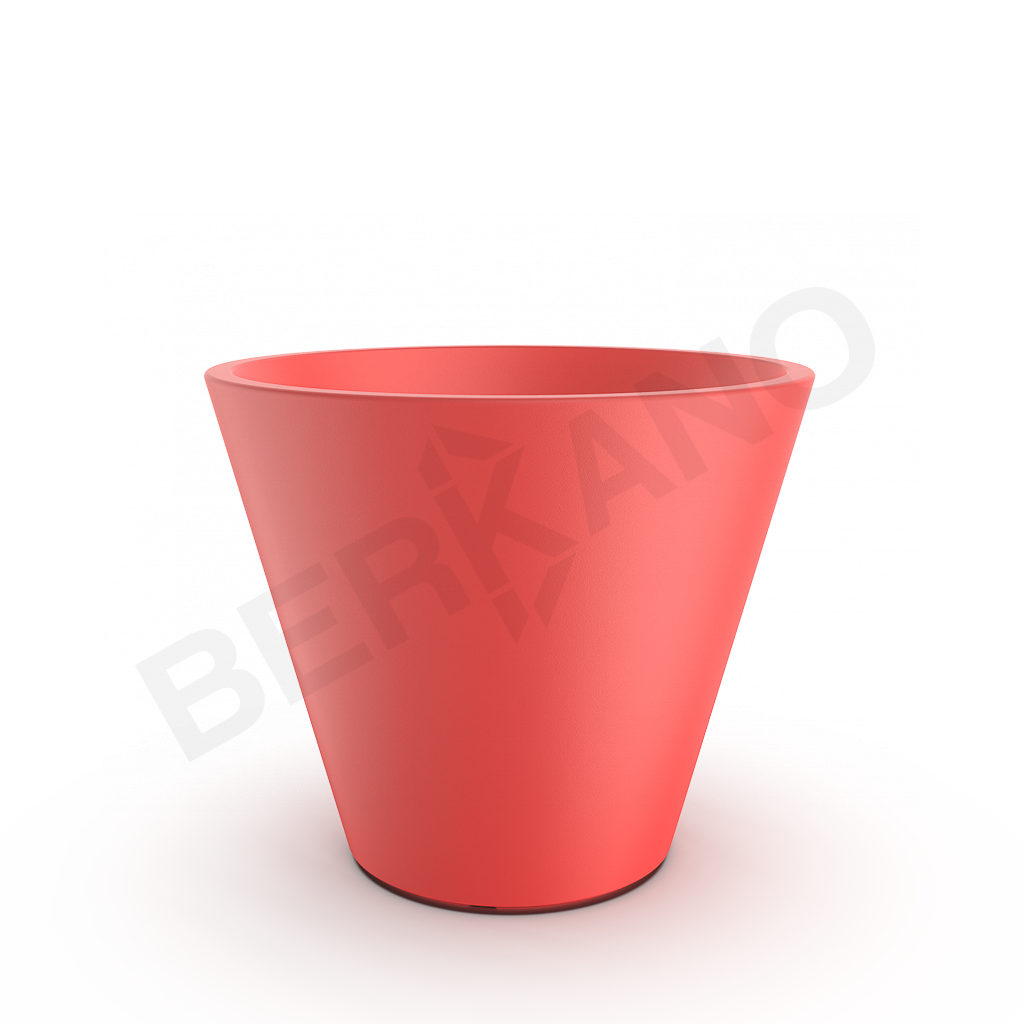 Кашпо Bliss 65 DB красного цвета - фото 1