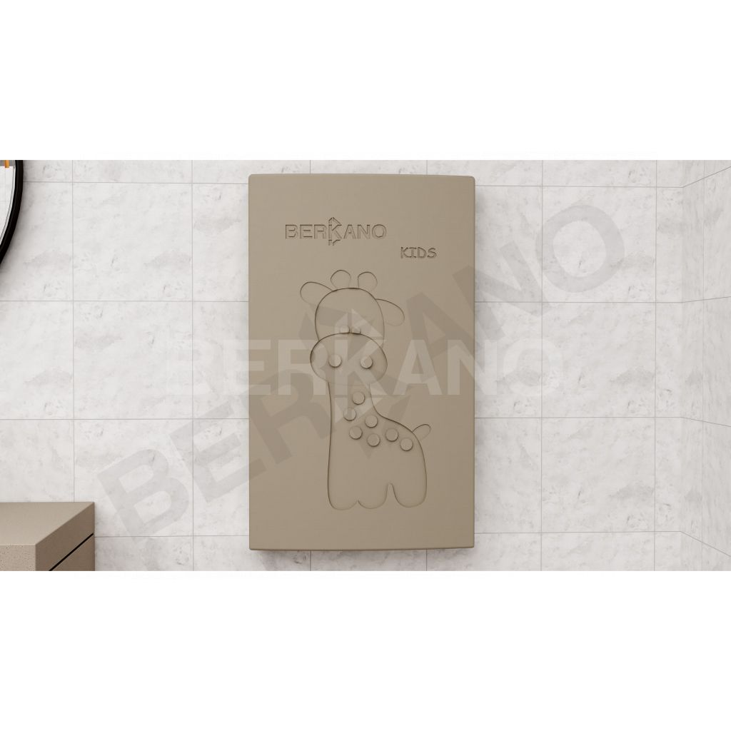 Пеленальный столик вертикальный BERKANO Kids красного цвета - фото 2