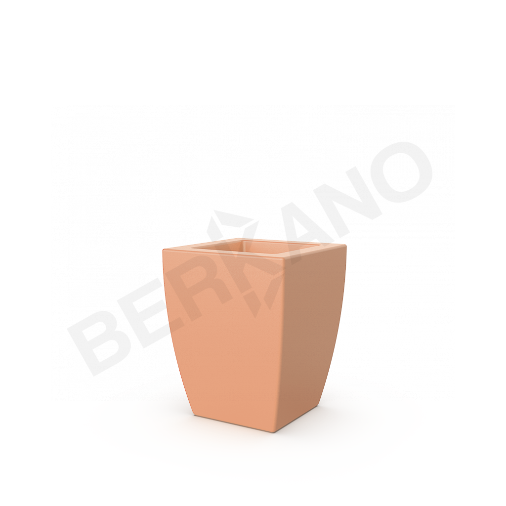 Кашпо Tenero 40 терракотового цвета - фото 1