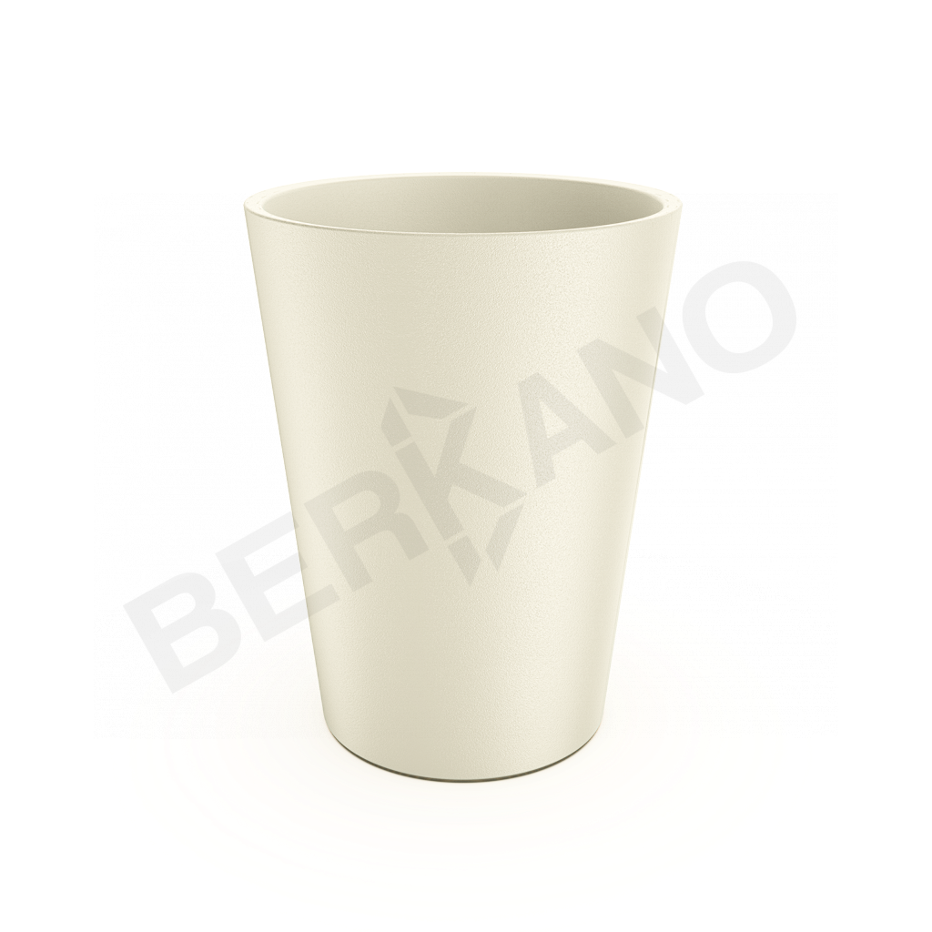 Кашпо Bloom 67 DB бежевого цвета - фото 1