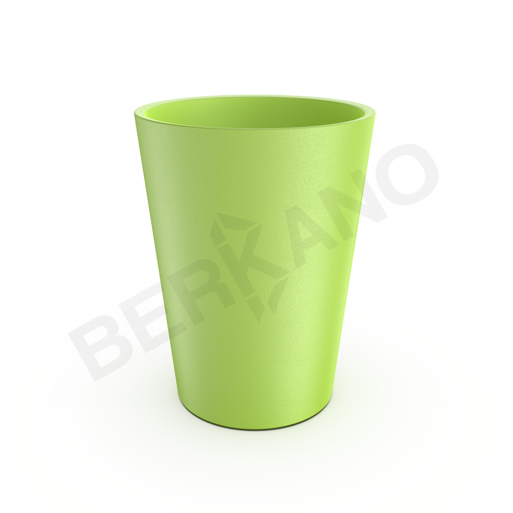 Кашпо Bloom 67 DB зеленого цвета - фото 1