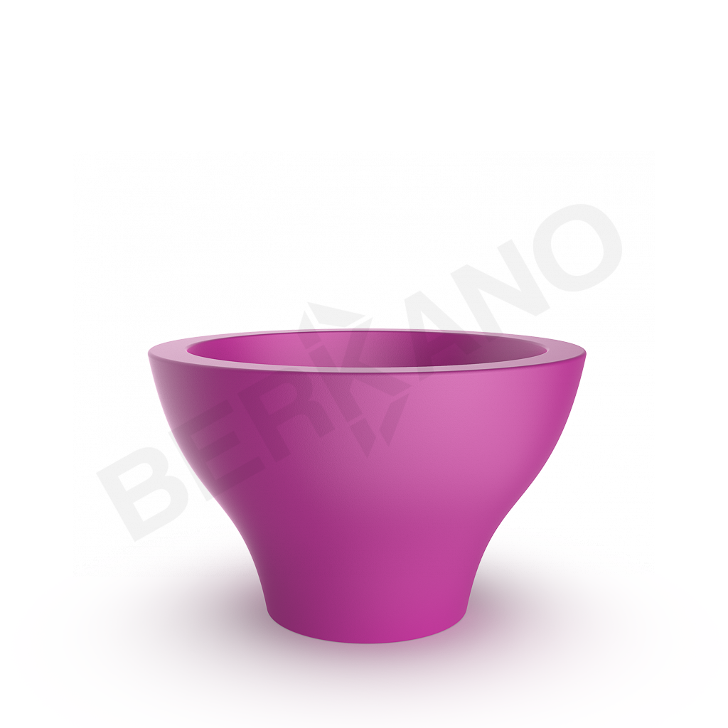 Кашпо Vetro 50 фиолетового цвета - фото 1