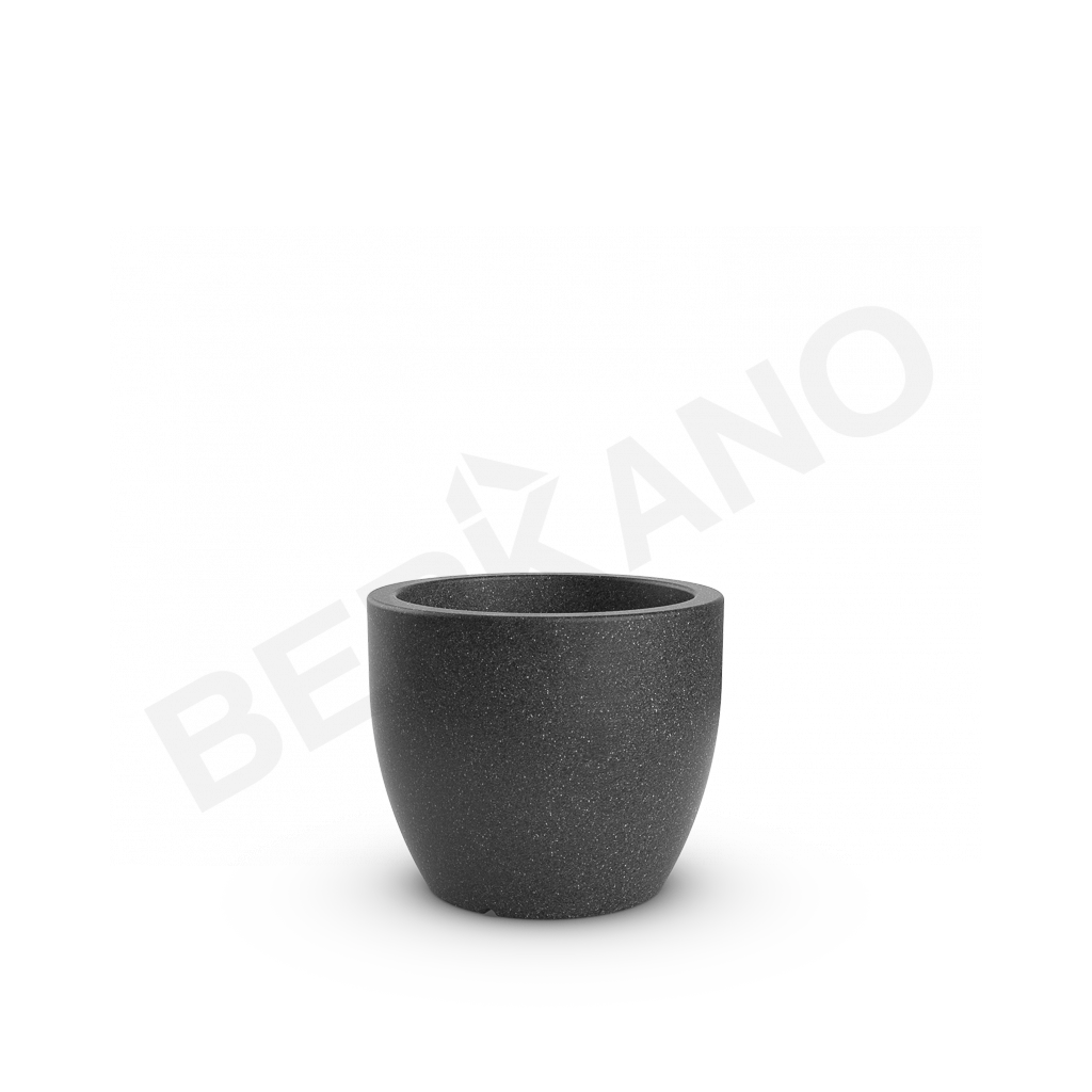 Кашпо Tigel 35 цвета черный гранит - фото 1